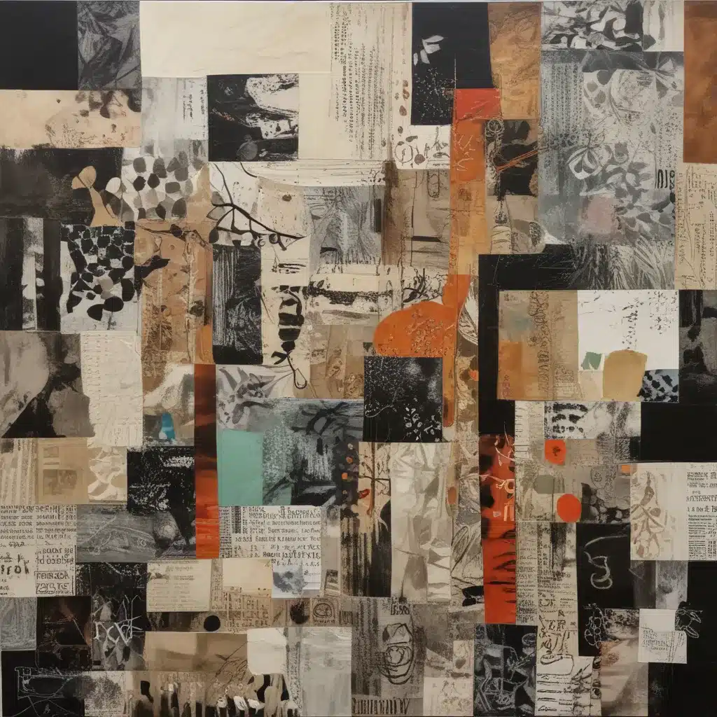 Symbolic Narratives: Incorporating Metaphor into Abstract Artworks Using Collage
