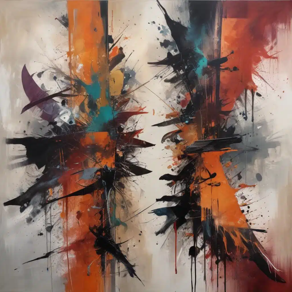 Symbolic Narratives: Incorporating Metaphor into Abstract Artworks Using Experimental Mediums