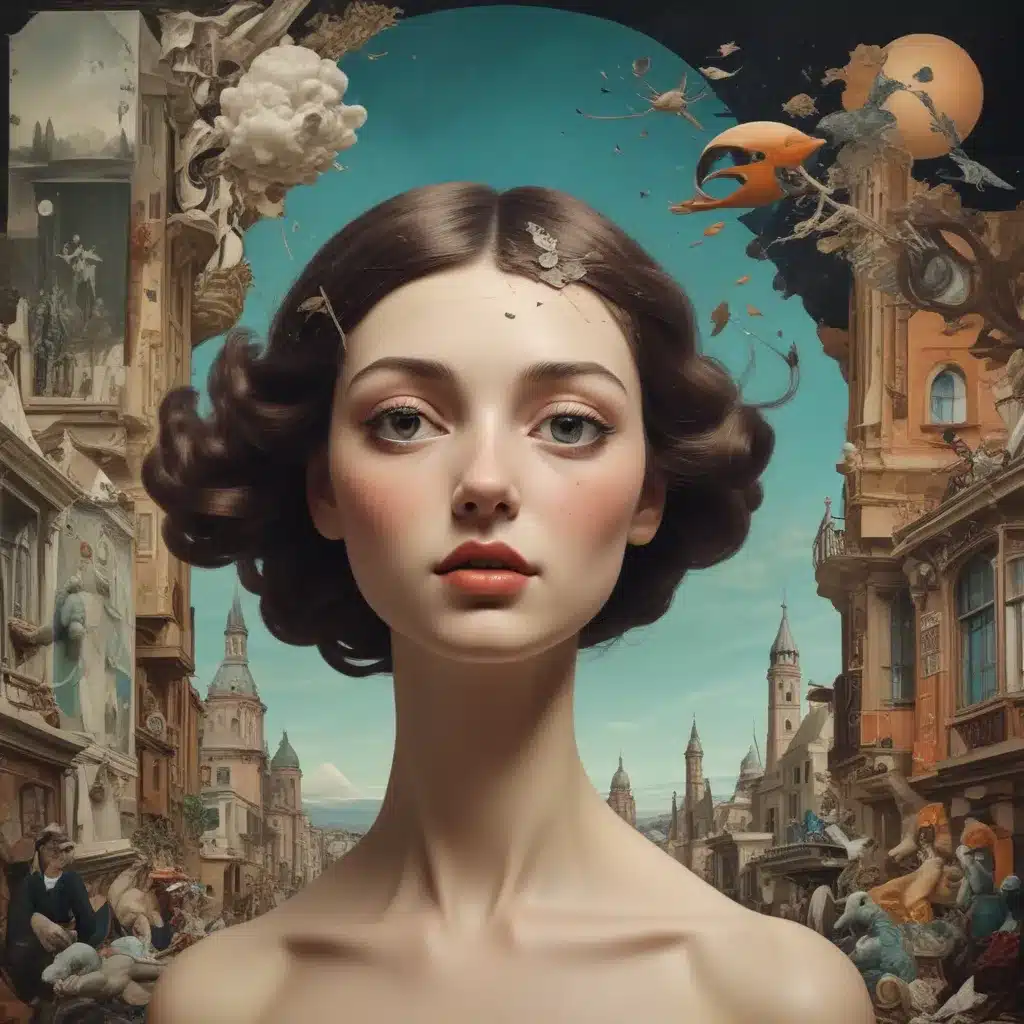 Symbolic Narratives: Incorporating Metaphor into Surrealist Artworks Using Experimental Collage Techniques