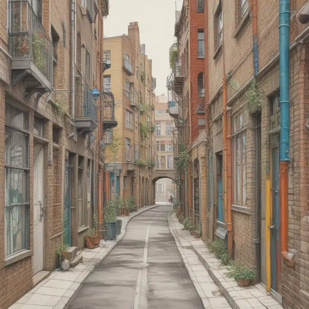 Unconventional Perspectives: Innovative Approaches to Urban Sketch Composition in Coloured Pencil