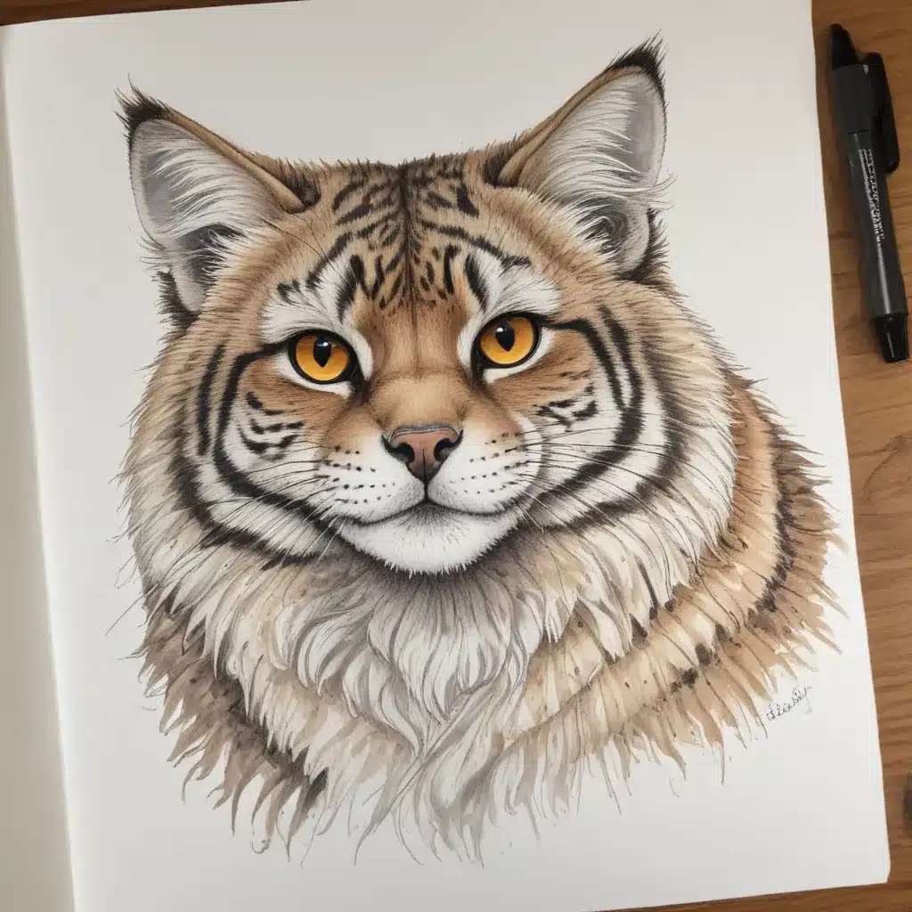 Unlocking the Versatility of Marker for Lively Animal Sketches