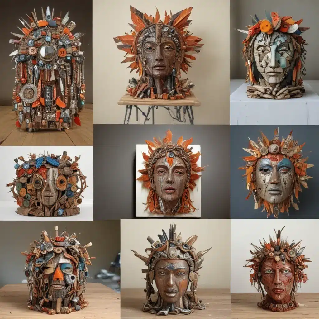 Upcycled Artistry: Transforming Discarded Materials into Captivating Creations
