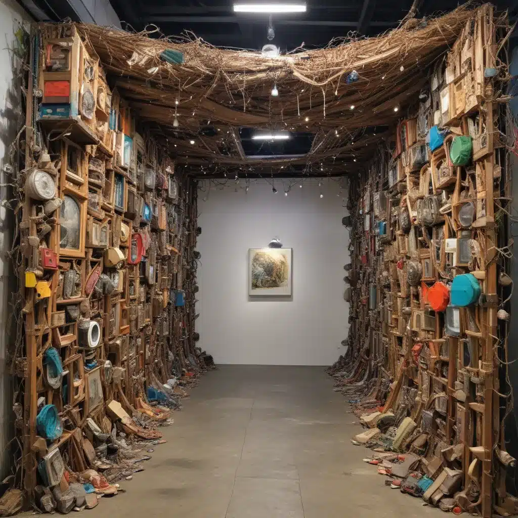 Upcycled Installations: Transforming Discarded Materials into Immersive Artworks
