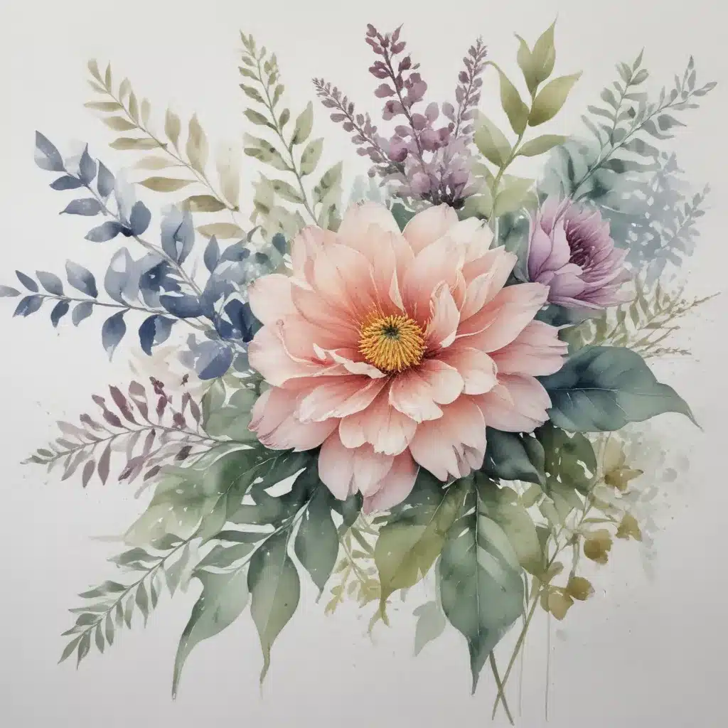 Watercolour Whispers: Painting Ethereal and Poetic Floral Compositions