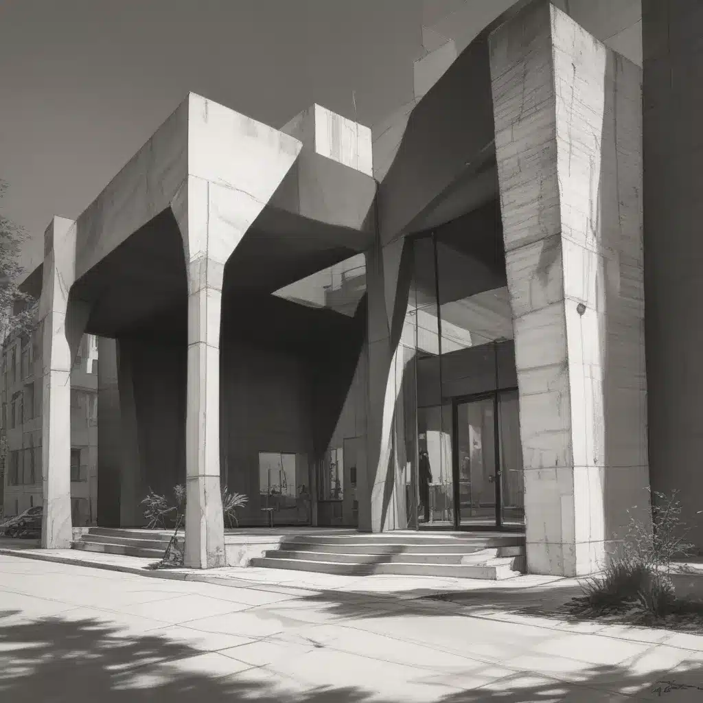 Architectural Sketching: Innovative Strategies for Conveying Dramatic Shadows in Expressive Graphite