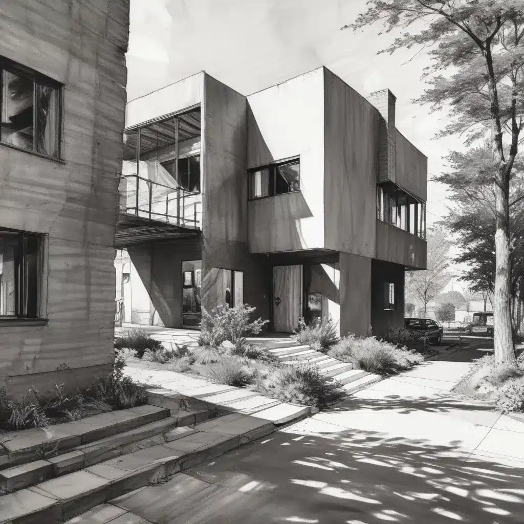 Architectural Sketching: Innovative Strategies for Conveying Dramatic Shadows in Expressive Pen and Ink