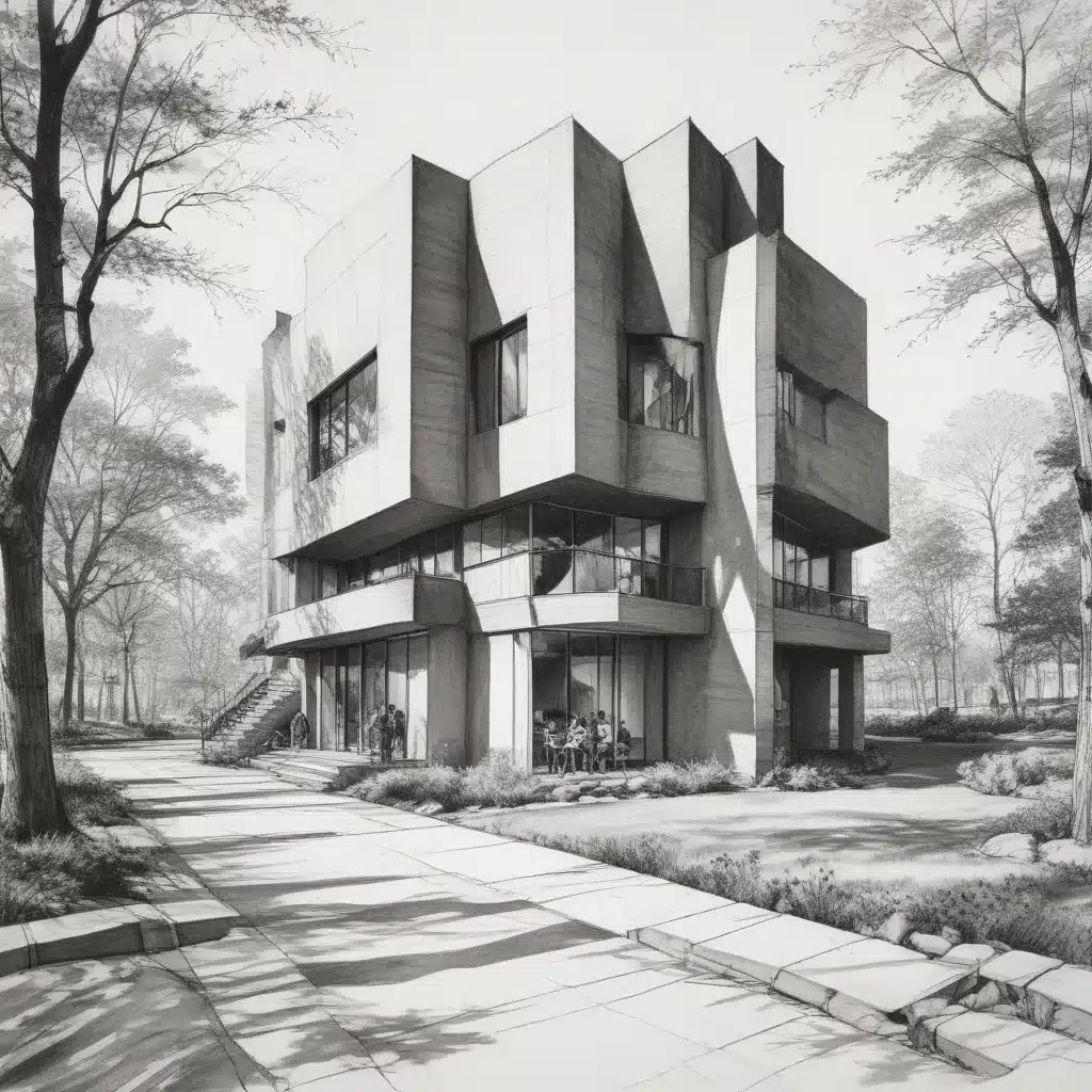 Architectural Sketching: Innovative Strategies for Conveying Dramatic Shadows in Expressive Pen and Ink Drawing Studies