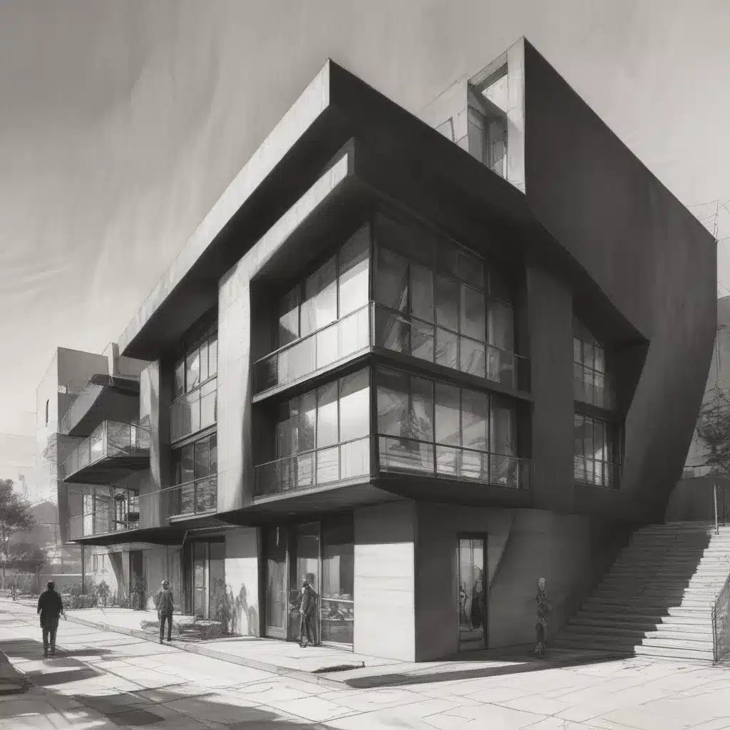 Architectural Sketching: Innovative Strategies for Conveying Dramatic Shadows in Graphite