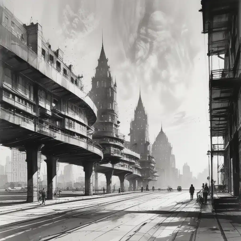 Architectural Sketching: Innovative Techniques for Capturing Atmospheric Perspective in Ink