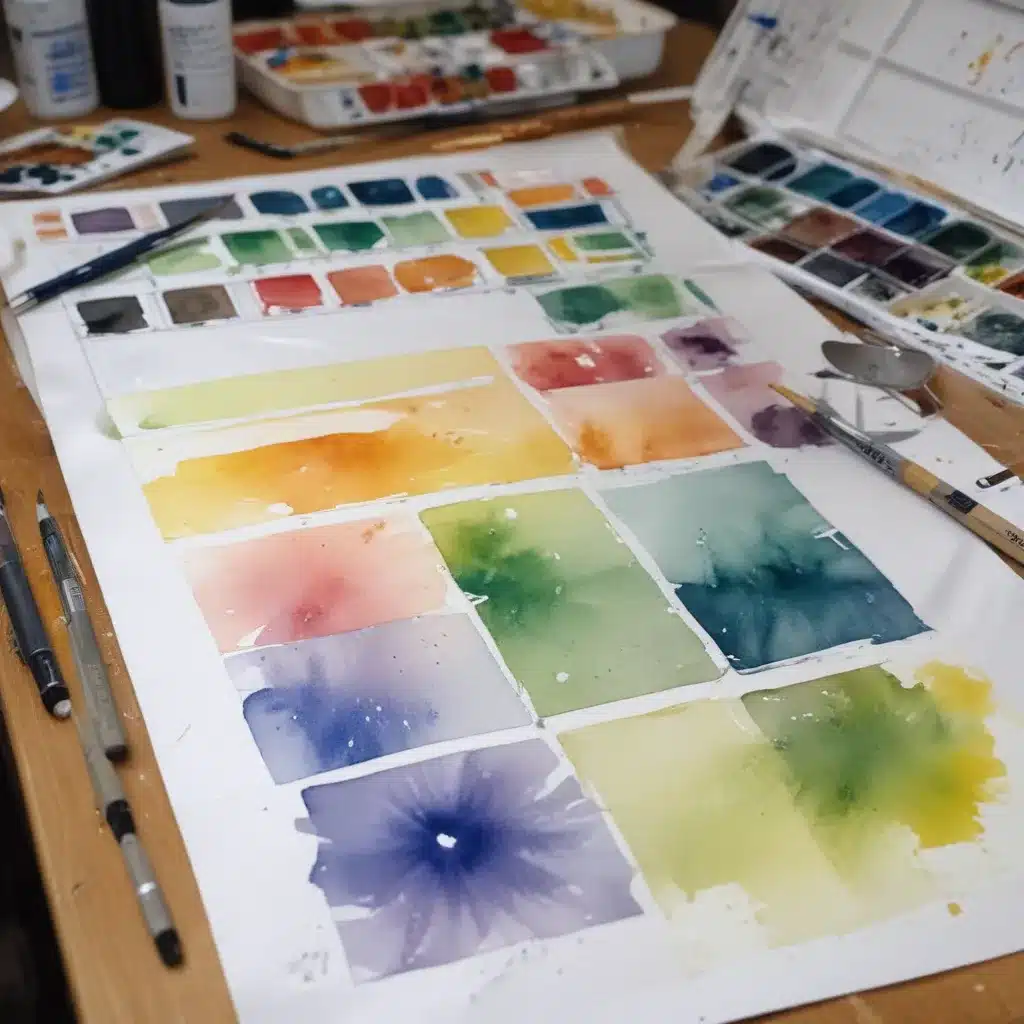 Balancing Control and Chance: Watercolour Exercises for Expressive Artworks