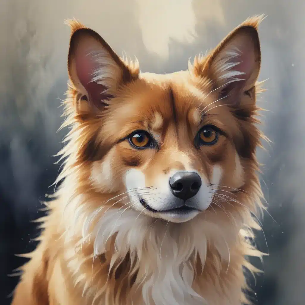 Balancing Light and Shadow: Atmospheric and Moody Watercolour Paintings of Furry Friends