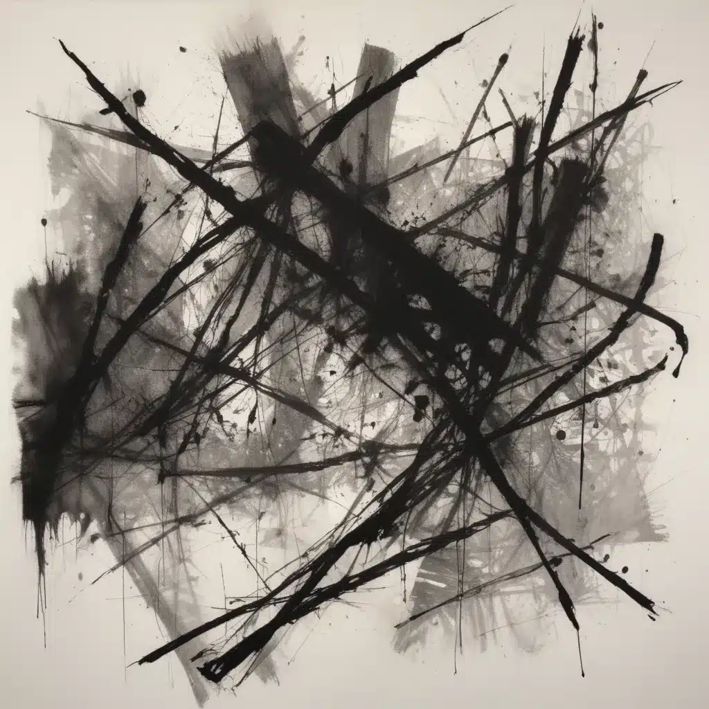 Casting Shadows: Exploring the Sculptural Potential of Mark-Making in Ink, Charcoal and Graphite Drawing Experiments