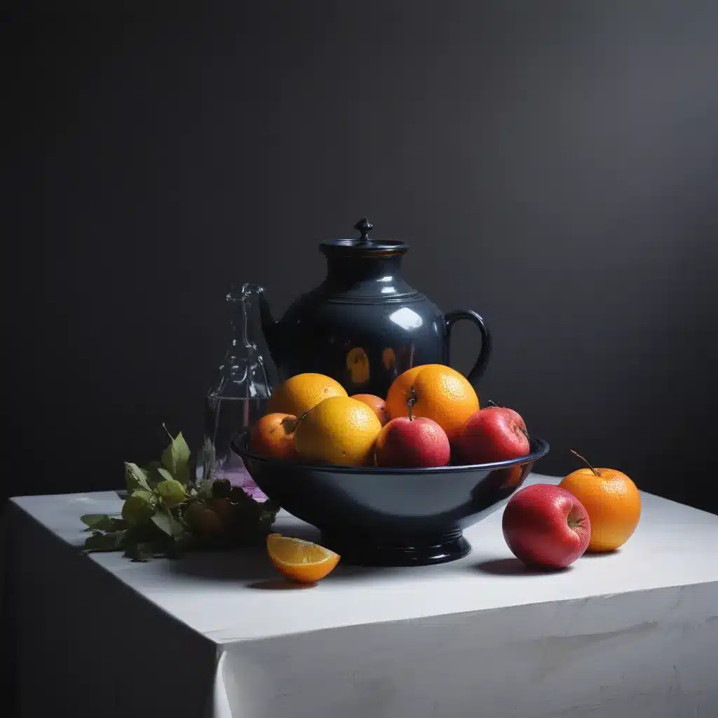 Chromatic Chiaroscuro: Harmonising Colour, Contrast, and Luminosity in Experimental Still Life Painting with Mixed Media