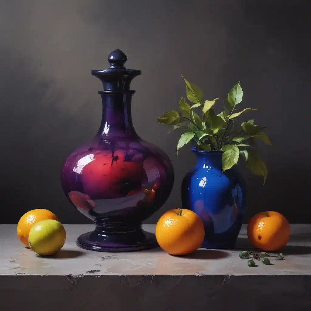 Chromatic Chiaroscuro: Harmonising Colour, Contrast, and Luminosity in Experimental Still Life Painting with Mixed Media Approaches