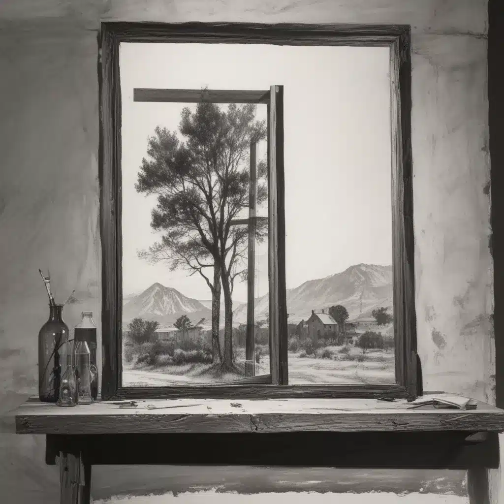 Designing Impactful Compositions: Innovative Framing Strategies for Expressive Charcoal Drawings