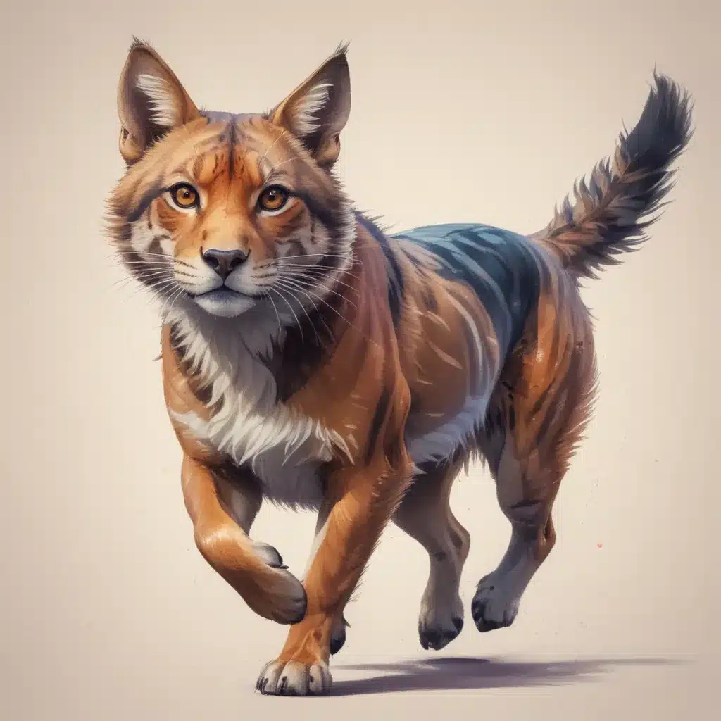 Designing with Rhythm and Movement for Energetic and Lively Animal Illustrations