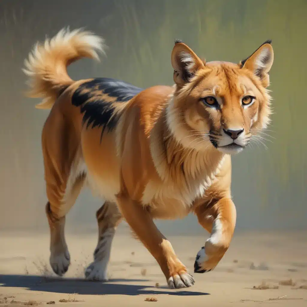 Designing with Rhythm and Movement for Lively and Dynamic Animal Paintings