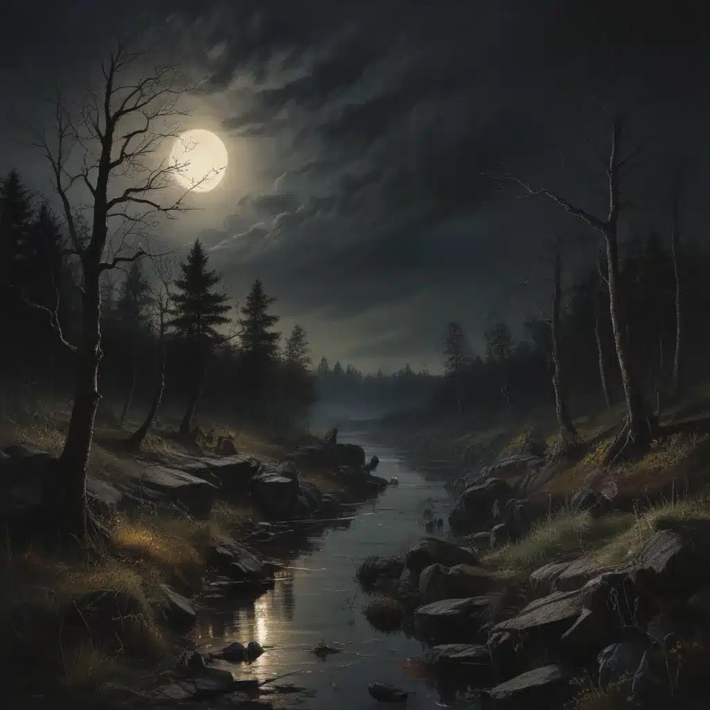 Dramatising Darkness: Innovative Nocturnal Landscape Painting Approaches in Mixed Media and Oil