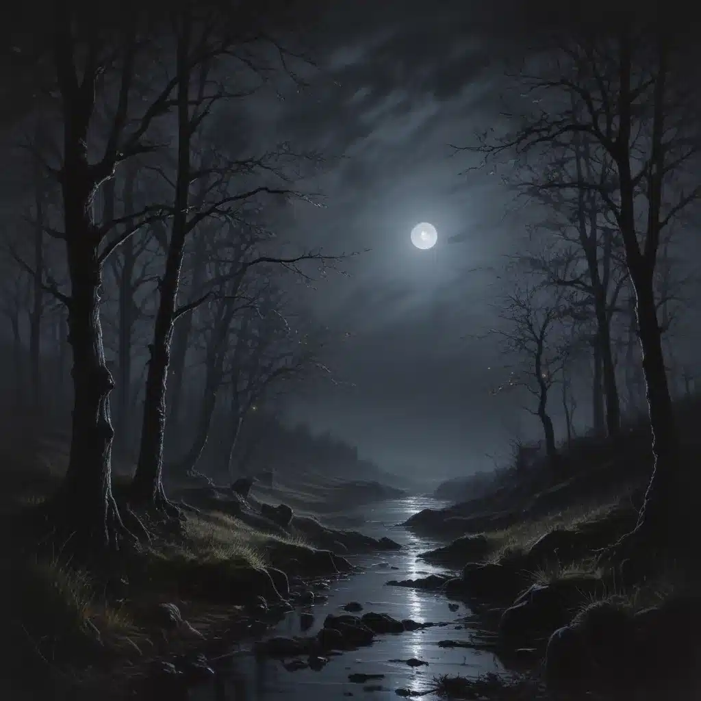 Dramatising Darkness: Innovative Nocturnal Landscape Painting Techniques in Acrylics for the Portfolio and Exhibition