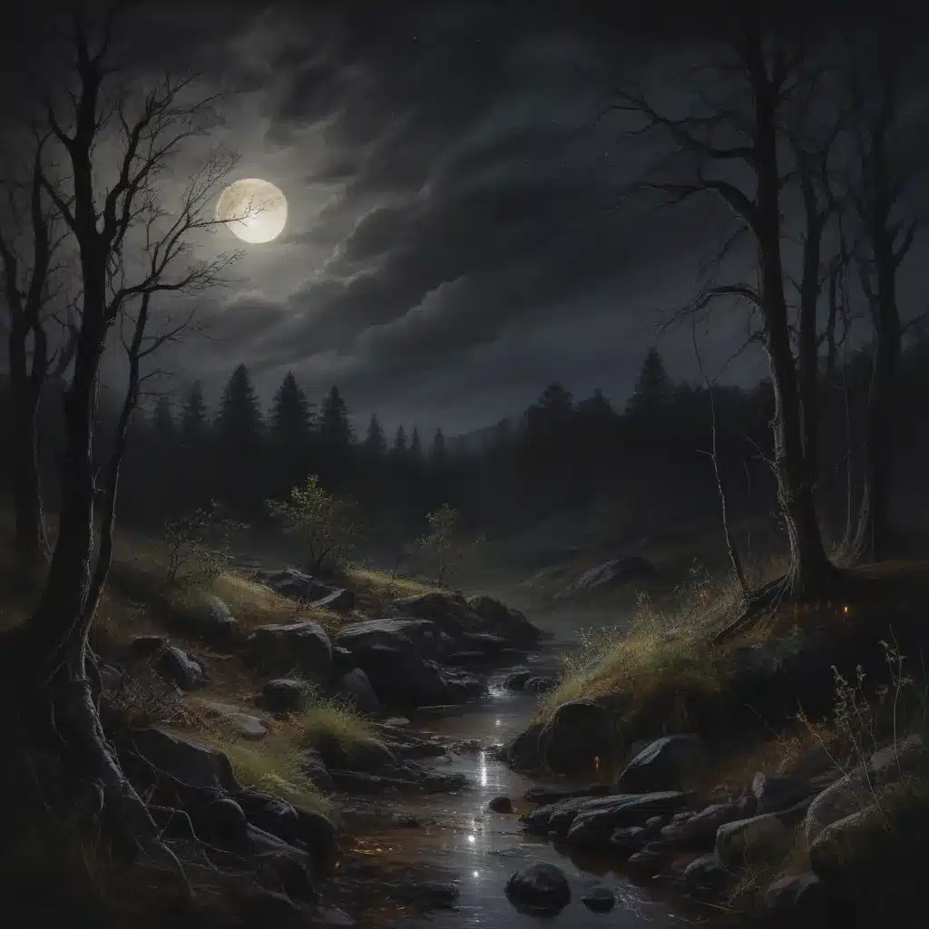 Dramatising Darkness: Innovative Nocturnal Landscape Painting in Mixed Media