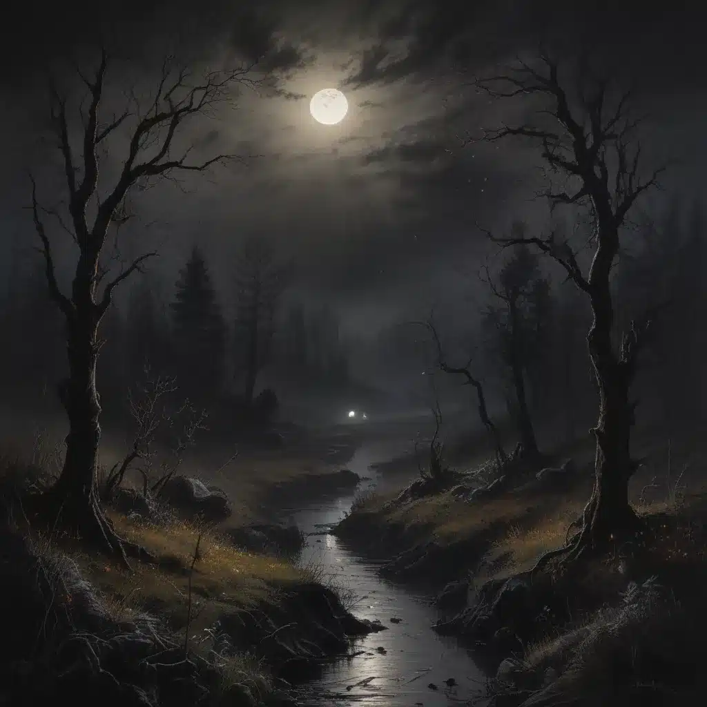 Dramatising Darkness: Innovative Nocturnal Landscape Painting in Mixed Media Experimentation