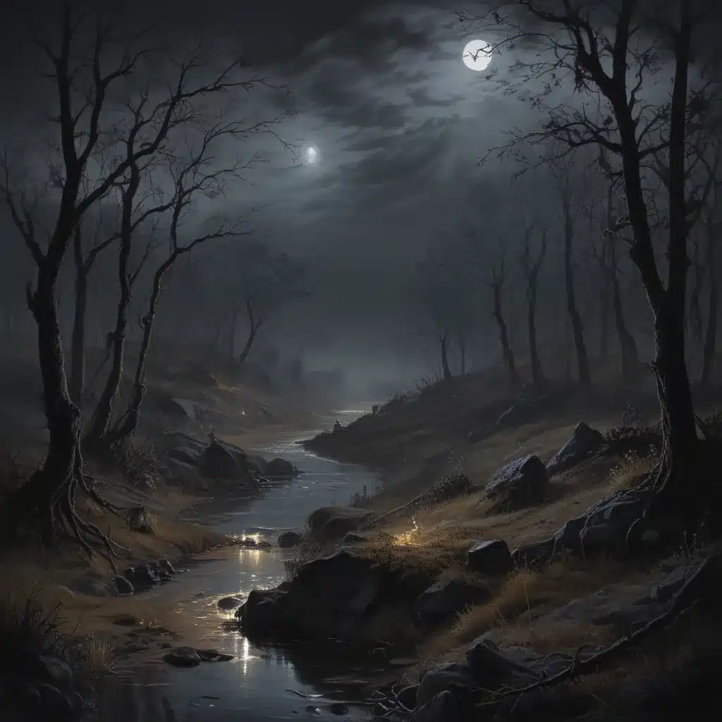 Dramatising Darkness: Innovative Nocturnal Landscape Painting in Mixed Media Techniques for the Artist’s Exhibition