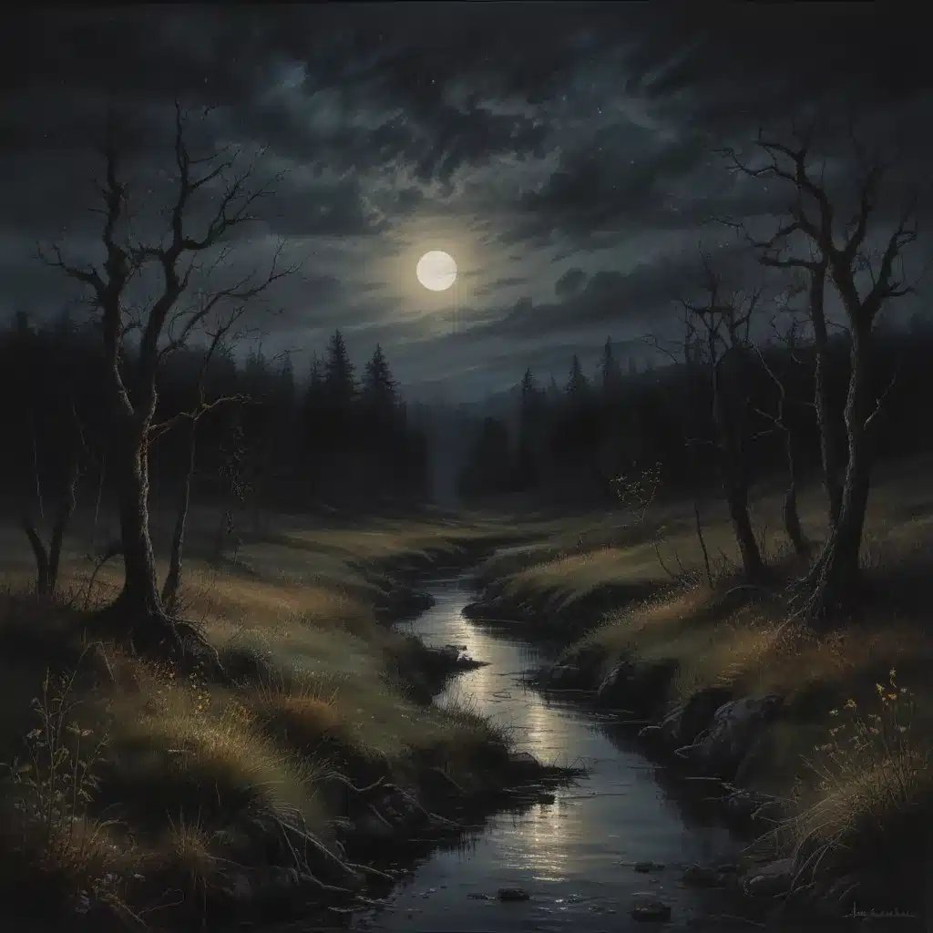 Dramatising Darkness: Nocturnal Landscape Painting in Mixed Media Techniques
