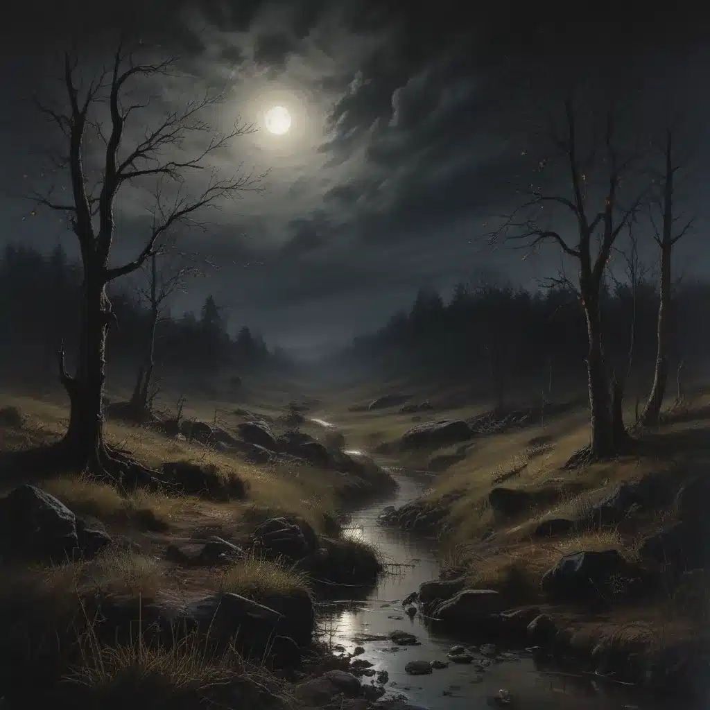 Dramatising Darkness: Nocturnal Landscape Painting in Mixed Media Techniques for the Artist’s Exhibition