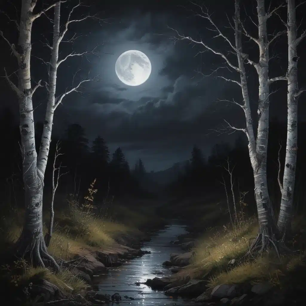 Dramatising Darkness: Nocturnal Landscape Painting in Mixed Media Techniques for the Artist’s Exhibition and Solo Show