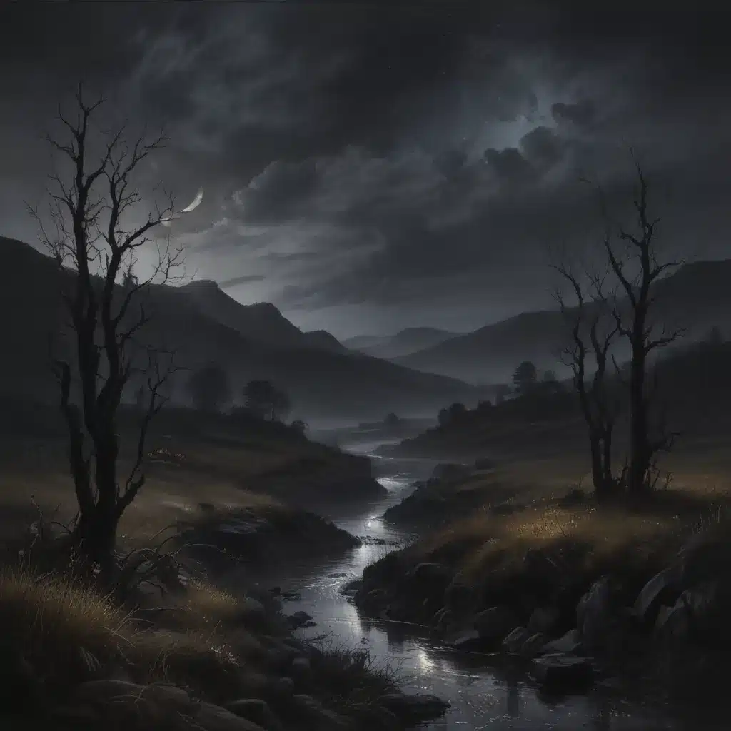 Dramatising Darkness: Nocturnal Landscape Painting in Mixed Media Techniques for the Gallery Exhibition