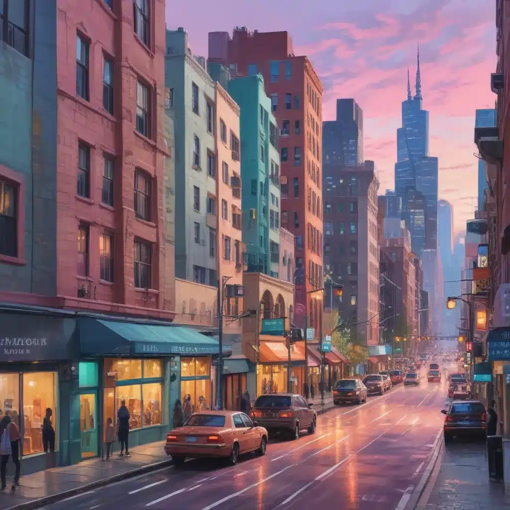 Elevating the Everyday: Finding Inspiration in the Urban Environment through Vibrant Pastel Cityscape Paintings