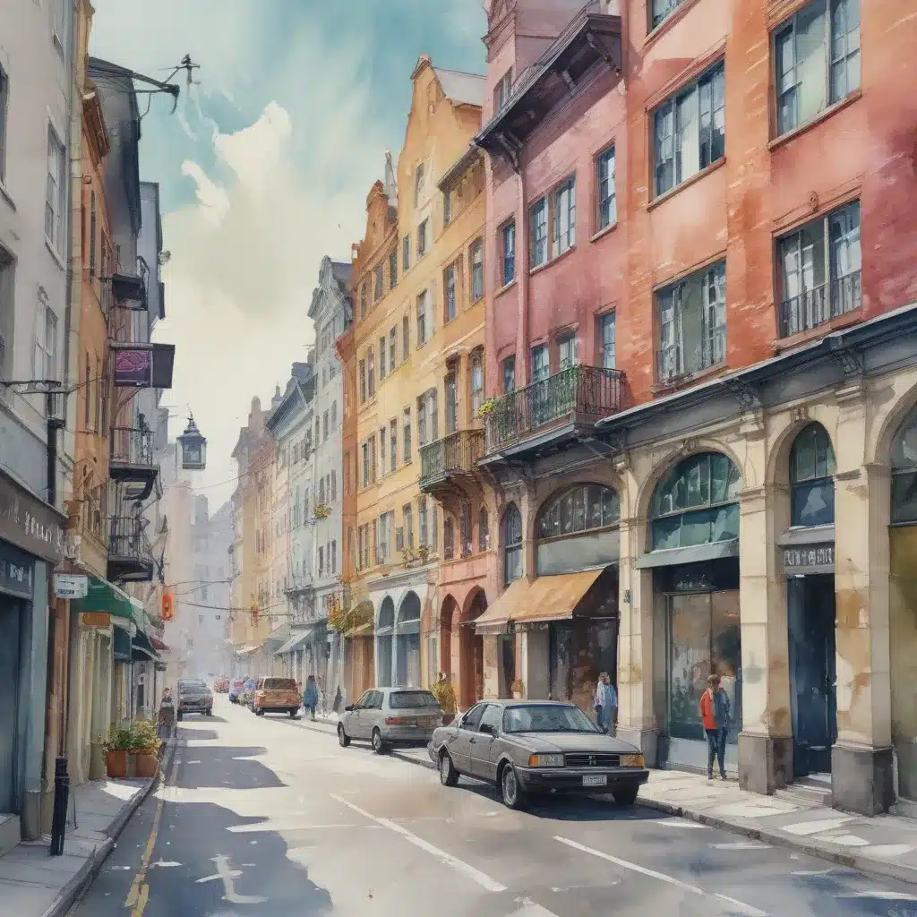 Elevating the Everyday: Finding Inspiration in the Urban Landscape through Vibrant Watercolour
