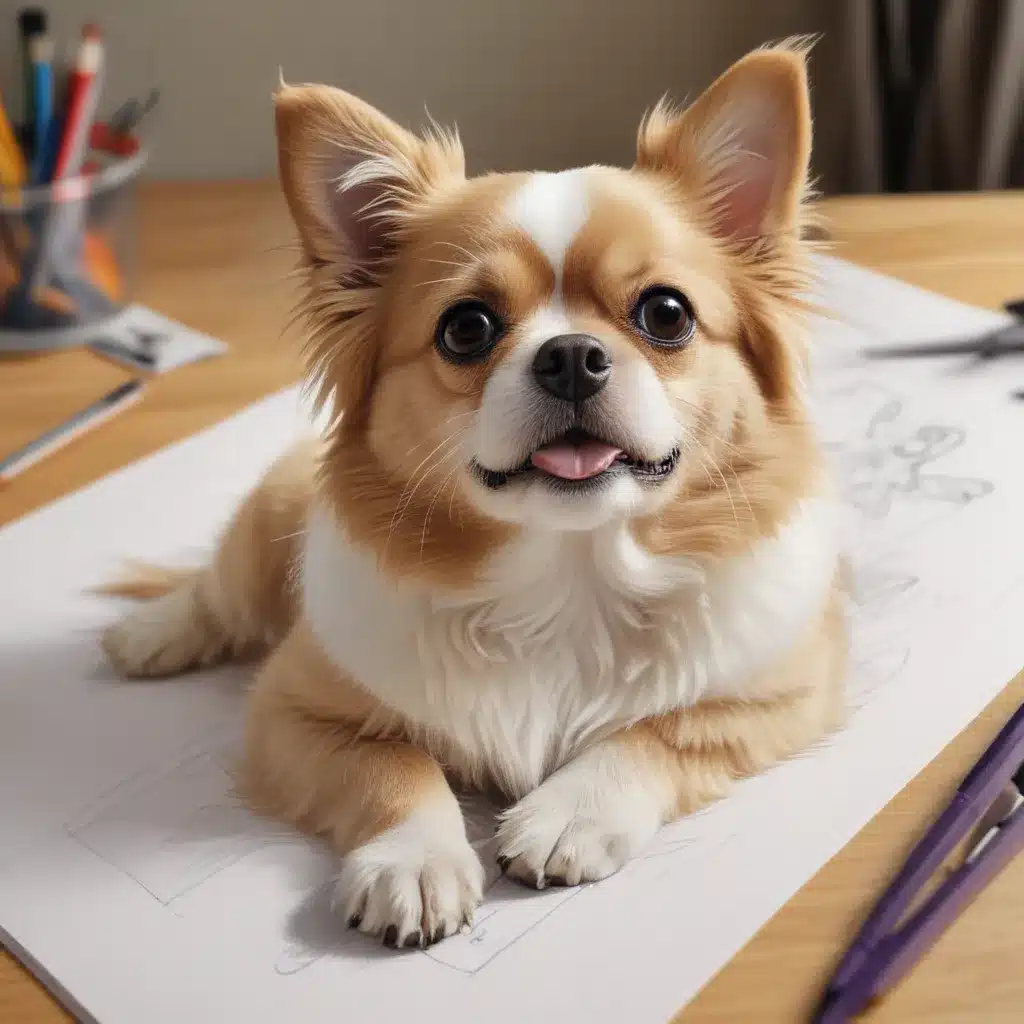 Elevating the Everyday: Sketching Pets in Candid Moments