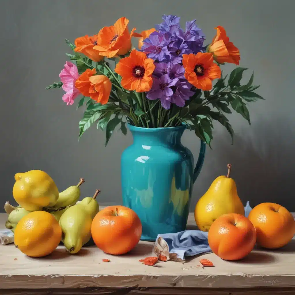 Elevating the Mundane: Finding Inspiration in the Everyday Object through Vibrant Acrylic Still Life Paintings
