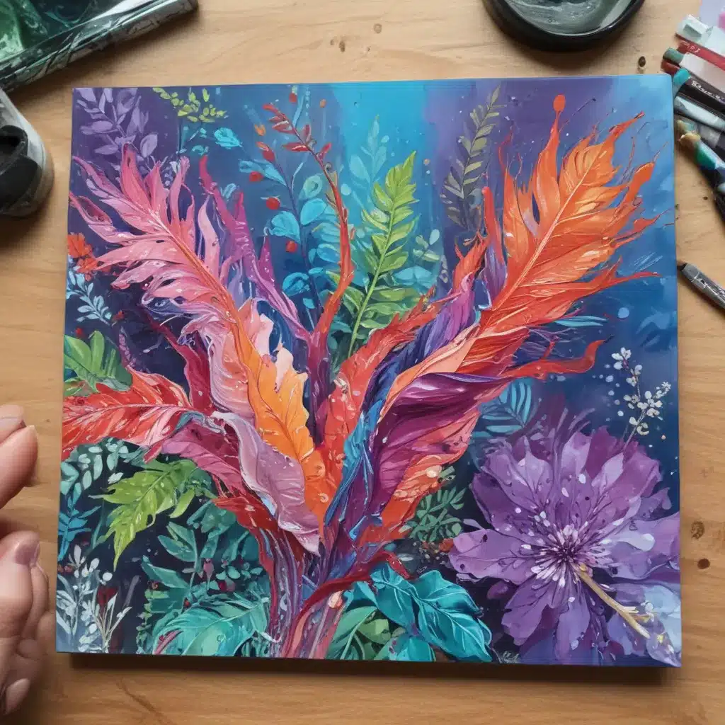 Elevating the Mundane: Finding Inspiration in the Everyday Object through Vibrant Acrylics