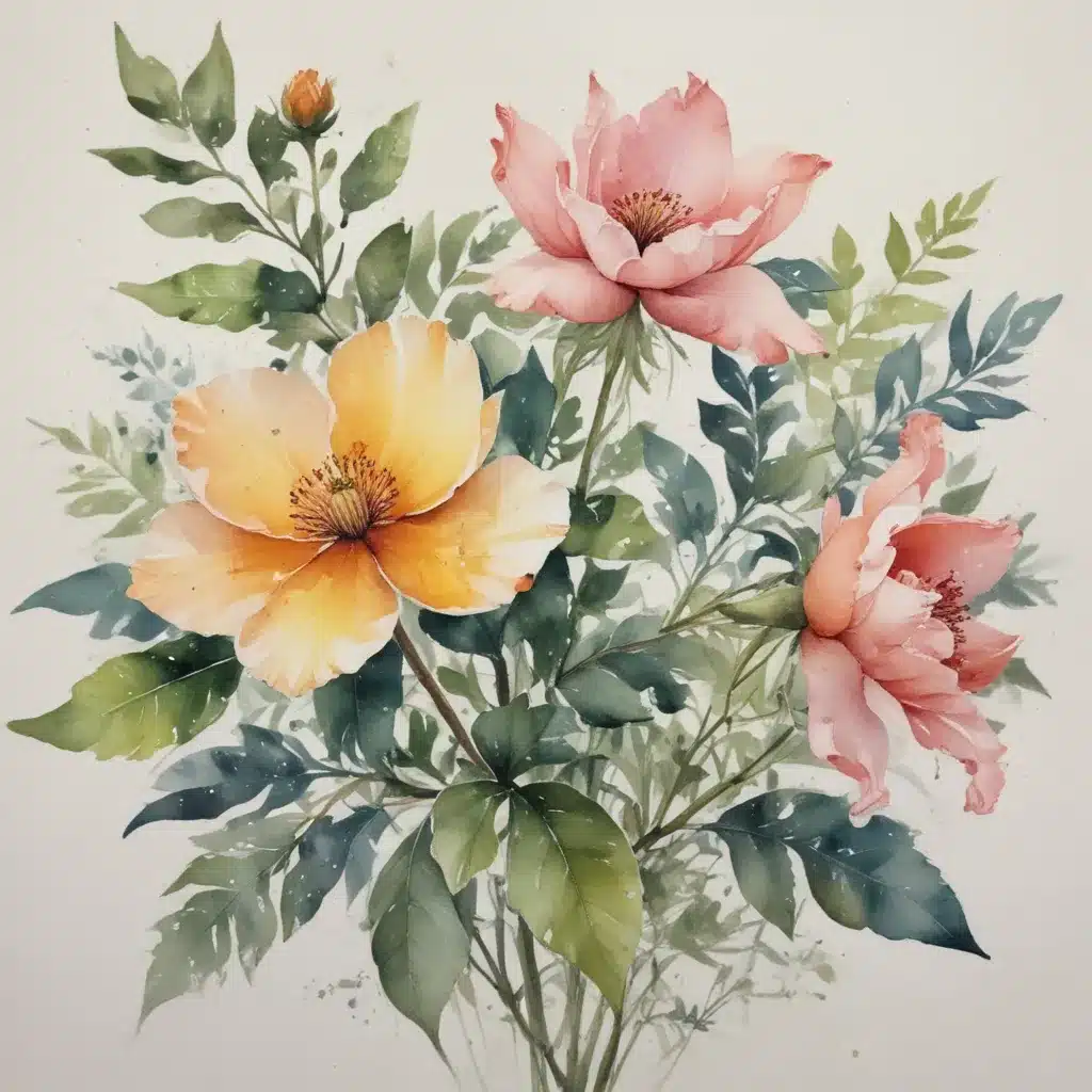 Emotive Botanicals: Balancing Realism and Abstraction in Delicate Floral Watercolour Painting Masterpiece Techniques