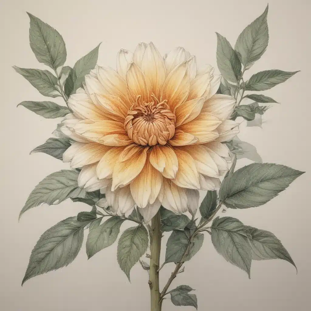 Emotive Botanicals: Balancing Realism and Personal Expression in Delicate Floral Pencil Drawings