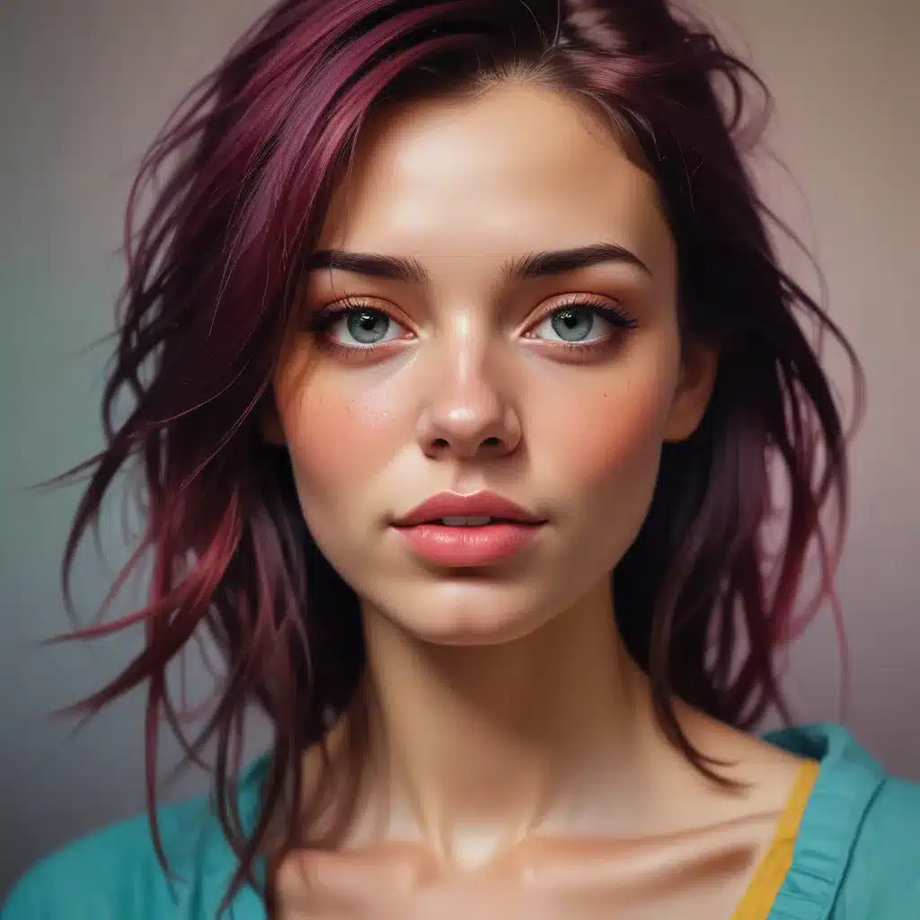 Emotive Portraiture: Conveying Emotion through Expressive Colour Palettes in Vibrant Oils