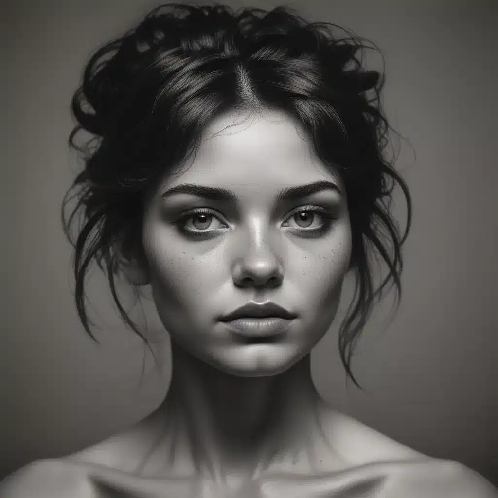 Emotive Portraiture: Conveying Personality through Expressive Colour Palettes in Vibrant Charcoal Drawings