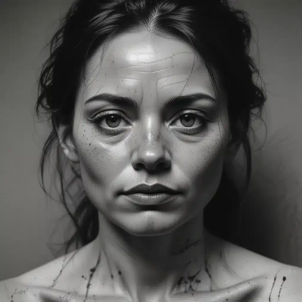Emotive Portraiture: Conveying Personality through Expressive Mark-Making in Powerful Charcoal Portrait Drawings