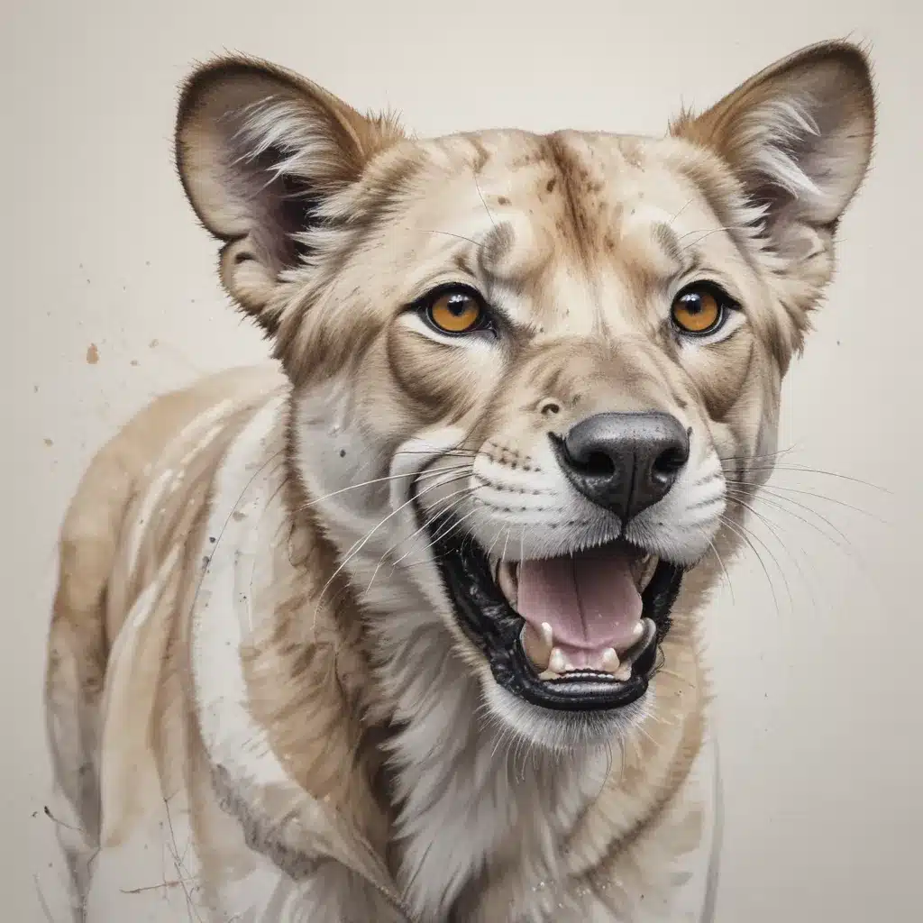 Exploring Gestural Lines and Expressive Marks for Energetic and Lively Animal Drawings
