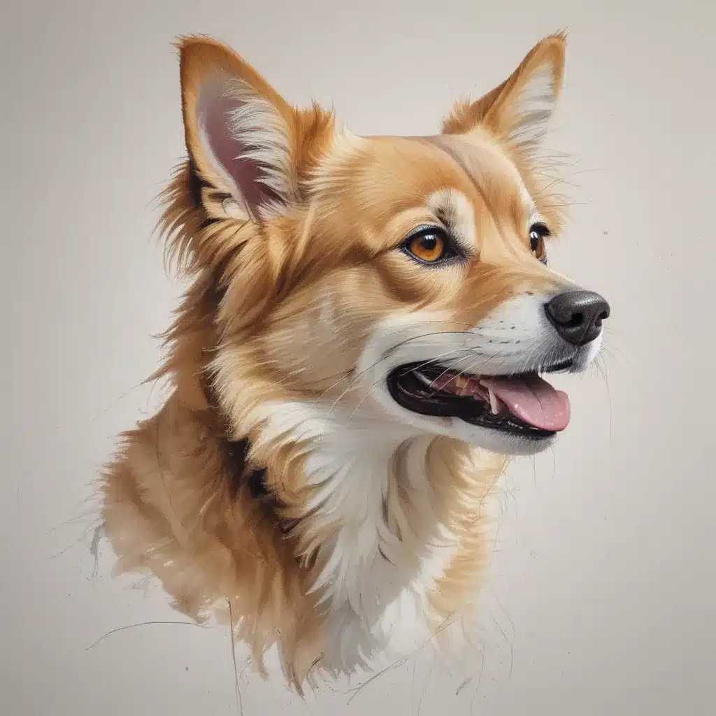 Exploring Gestural Lines and Expressive Marks for Lively Pet Drawings
