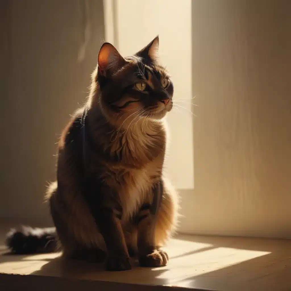 Exploring the Interplay of Light and Shadow in Captivating, Dramatic, and Atmospheric Feline Artworks