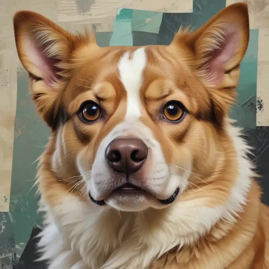 Innovating with Collage Techniques for Unique, Textural, and Conceptual Pet Art Compositions