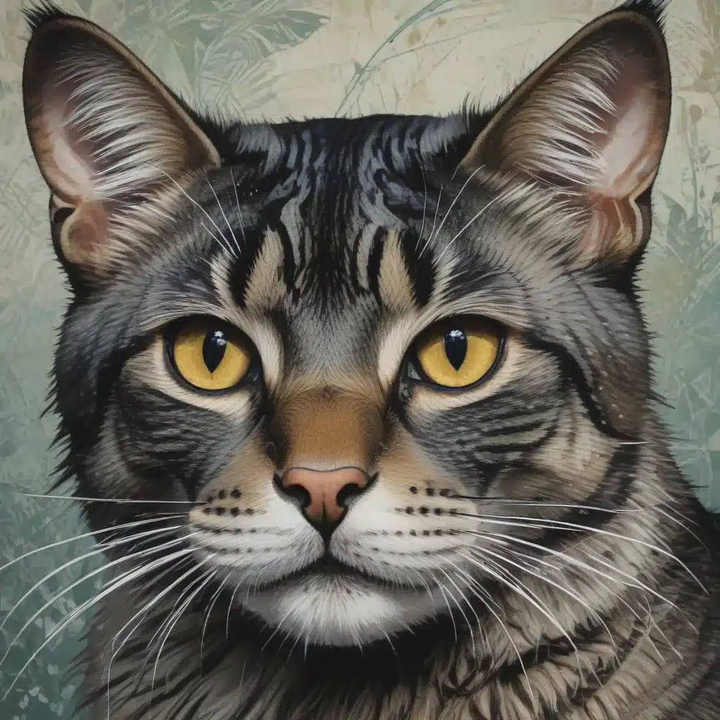 Innovating with Printmaking for Captivating and Conceptual Feline Art