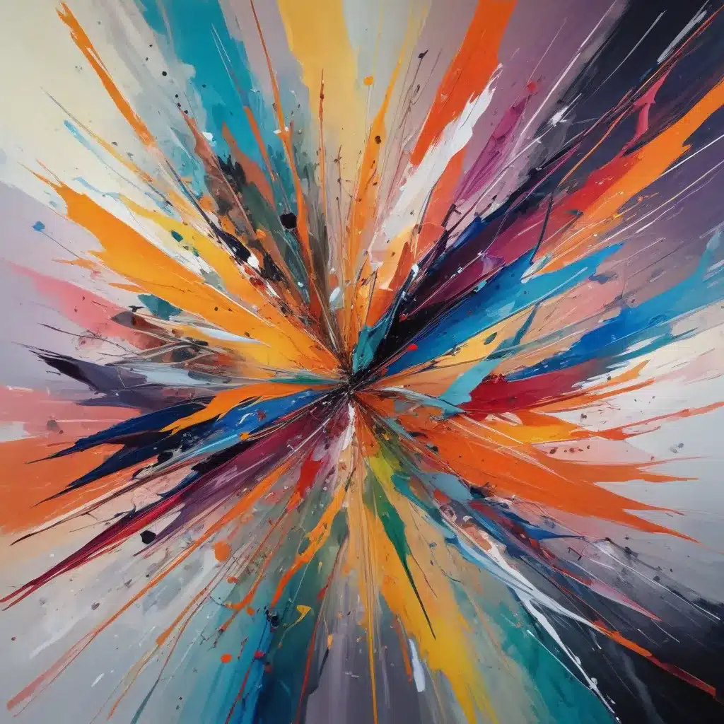 Kinetic Compositions: Mastering the Art of Depicting Movement in Dynamic Acrylic Abstract Painting Explorations
