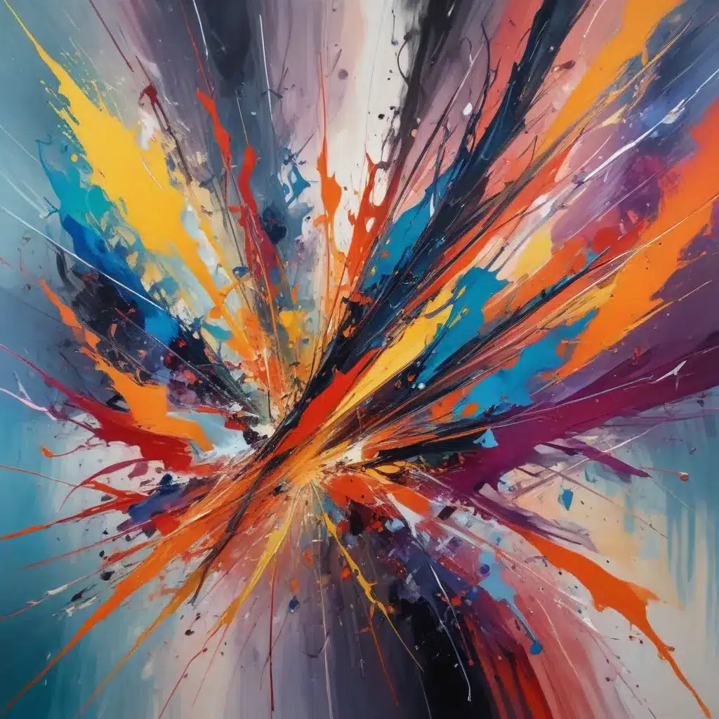 Kinetic Compositions: Mastering the Art of Depicting Movement in Dynamic Acrylic Abstract Paintings