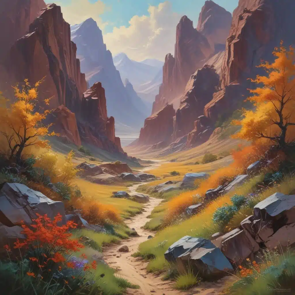 Kinetic Compositions: Mastering the Art of Depicting Movement in Dynamic Acrylic Landscape Painting Masterful Approaches