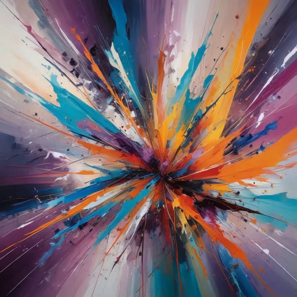 Kinetic Compositions: Mastering the Art of Depicting Movement in Expressive Acrylic Abstracts