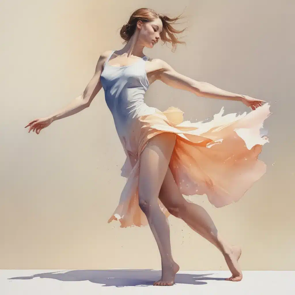 Kinetic Compositions: Mastering the Art of Depicting Movement in Luminous Watercolour Figure Painting Studies